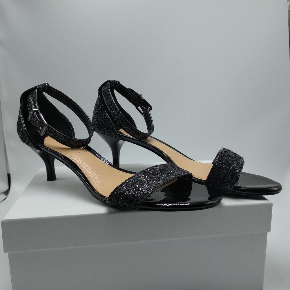 Gianni Bini Glitter Strappy Heel Sandal